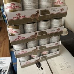 12 Pack Lot Royal Canin Golden Retriever Loaf In Sauce Canned Food 