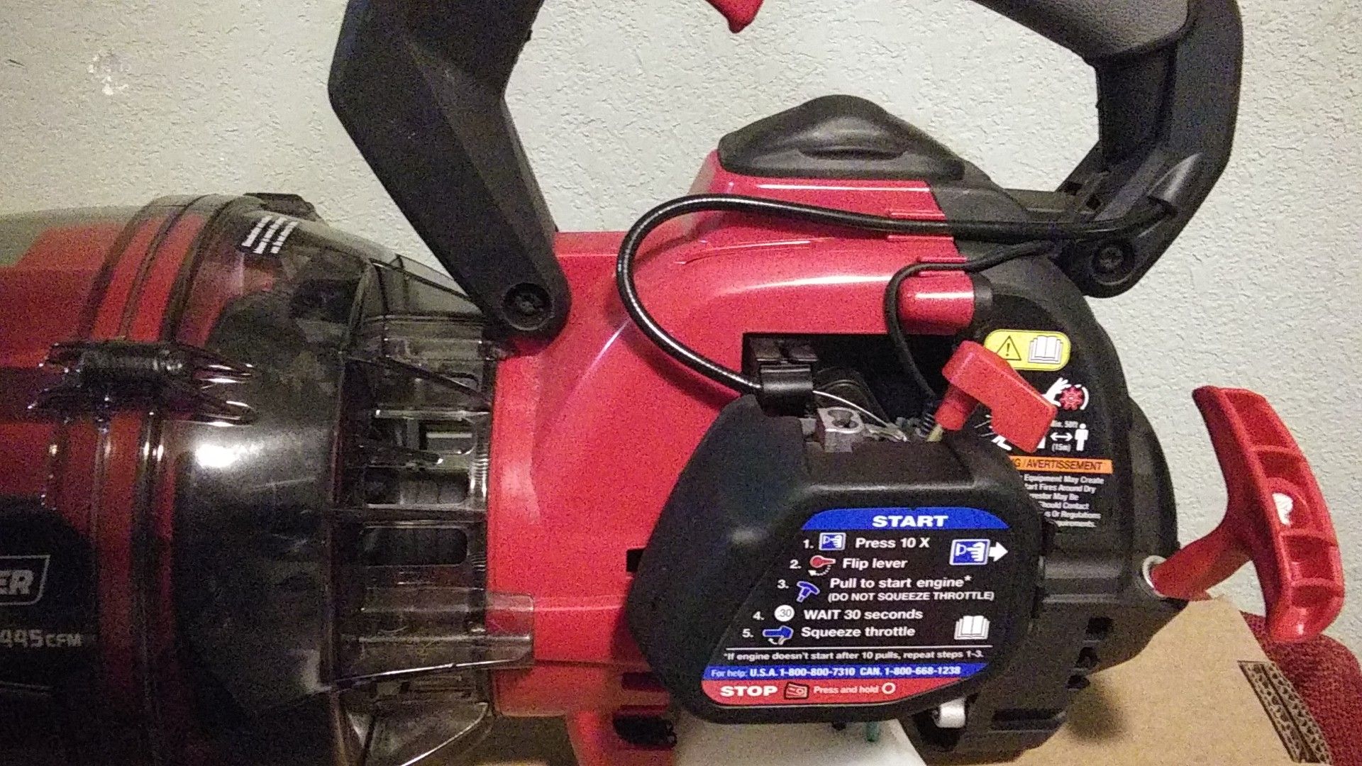 Snapper 527JB 27cc Leaf Blower
