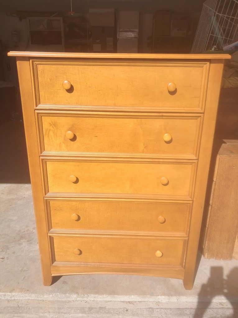 All Wood Dresser