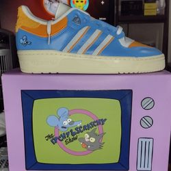 Adidas Rivalry The Simpsons Itchy Edition, Size 10.5 Brand New With Box 