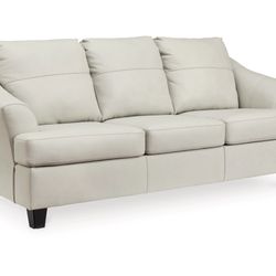 Ashley Furniture  Genoa Queen Leather Sofa Sleeper