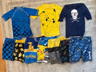 Kids Swim Bundle – Pokemon, Sonic, Hurley