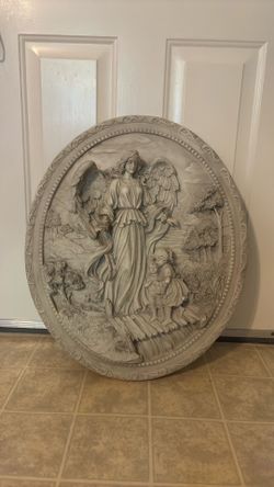 Guardian Angel Wall Plaque