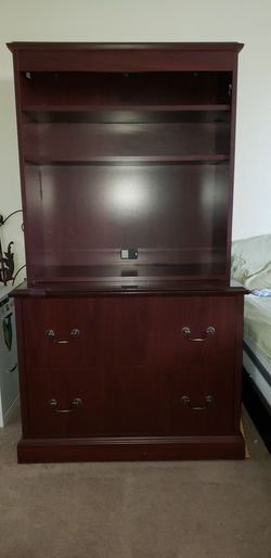Mahogany credenza