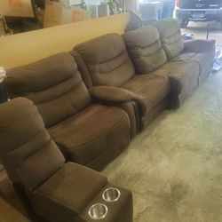 Sectional Couch With Recliners