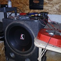 18 inch Subwoofer Kicker competition 