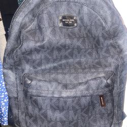Medium Size Michael Kors Leather Backpack 