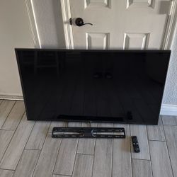 LG Tv 55” $175 Works Perfect With Wall Mount Included 