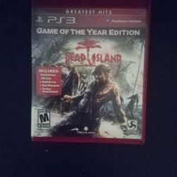 PS3 DEAD ISLAND
