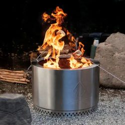 HotShot Portable Fire Pit Low Smoke 