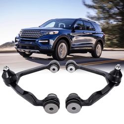 4WD Front Upper Control Arms + Lower Ball Joints Replacement for 1 Ford Expedition/ 1 Ford F-150/ Ford F-250/ Lincoln Navigator - 4pc 