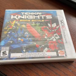 Nintendo 3DS Tenkai Knights Brave Battle New