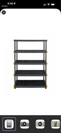 Garage shelving
