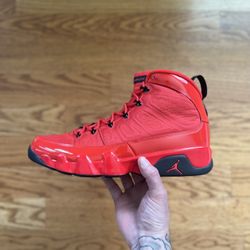 Nike Air Jordan 9 Sz 12 Chili Red 