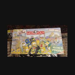 Simpsons Monopoly NIB