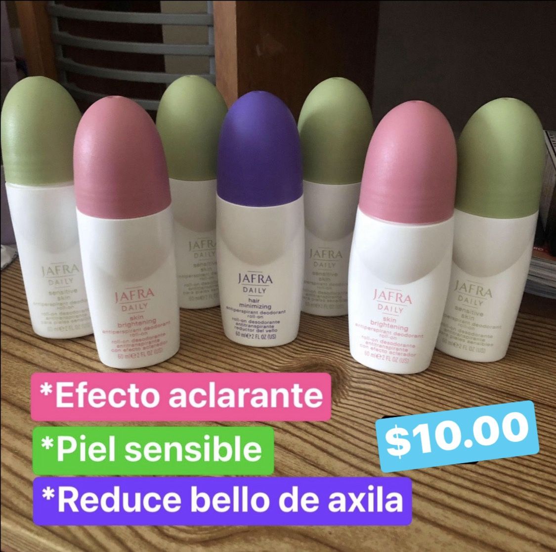 JAFRA/DESODORANTES