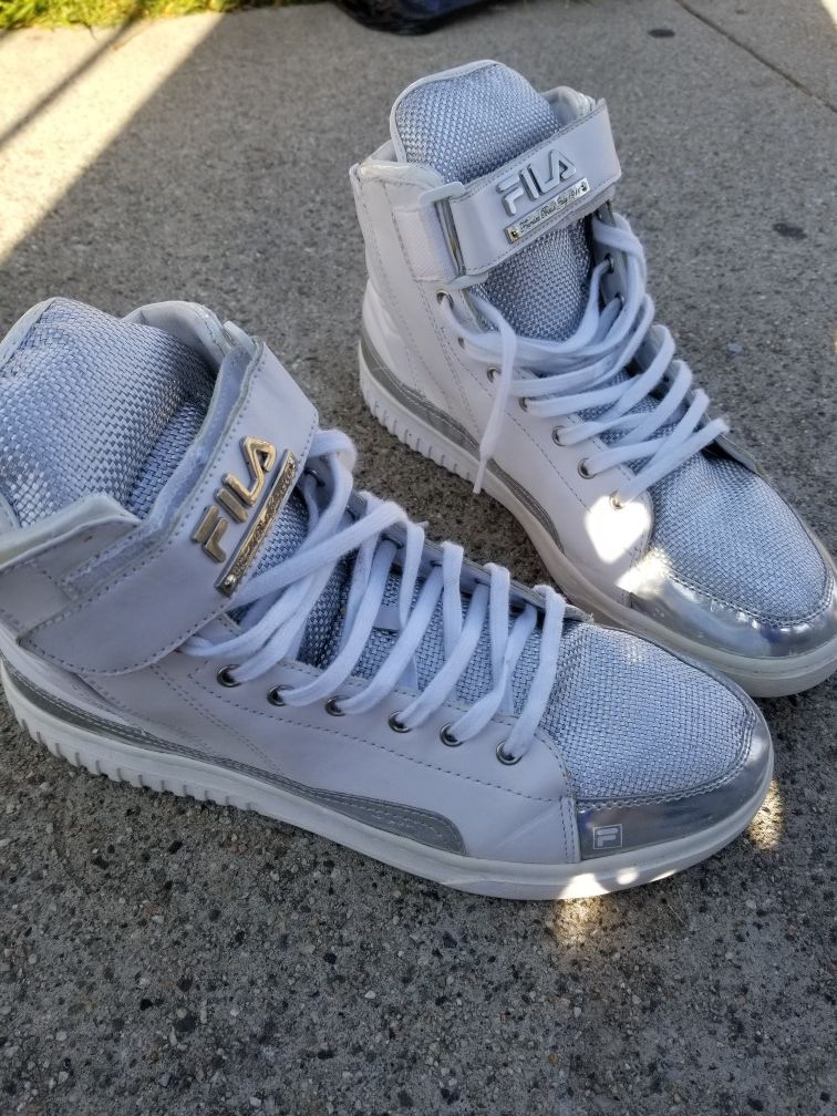 FILA Metalic Silver Hightops Italia Exclusive Limited  display picture 1