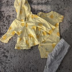 Three Piece Preemie Outfit 