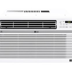 LG Energy Star 12,000 BTU 115V Window-Mounted Air Conditioner with Wi-Fi Control
