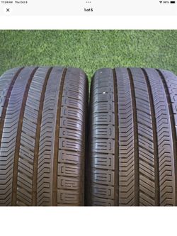 Pair of 275 45 22 Continental Cross Contact RX XL with 95% Tread 8/32 115W #28068