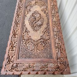 Carved Wooden Coffe Table