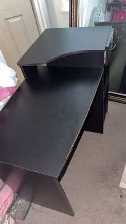 Black desk