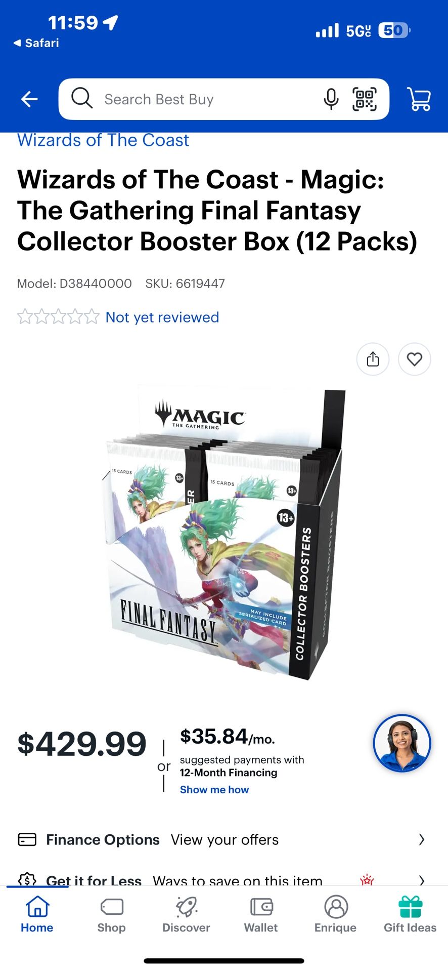 Magic Final Fantasy Booster Box