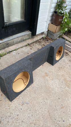 12” speakers box