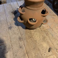 Terracotta Strawberry Pot