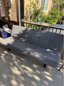 Free gray futon!