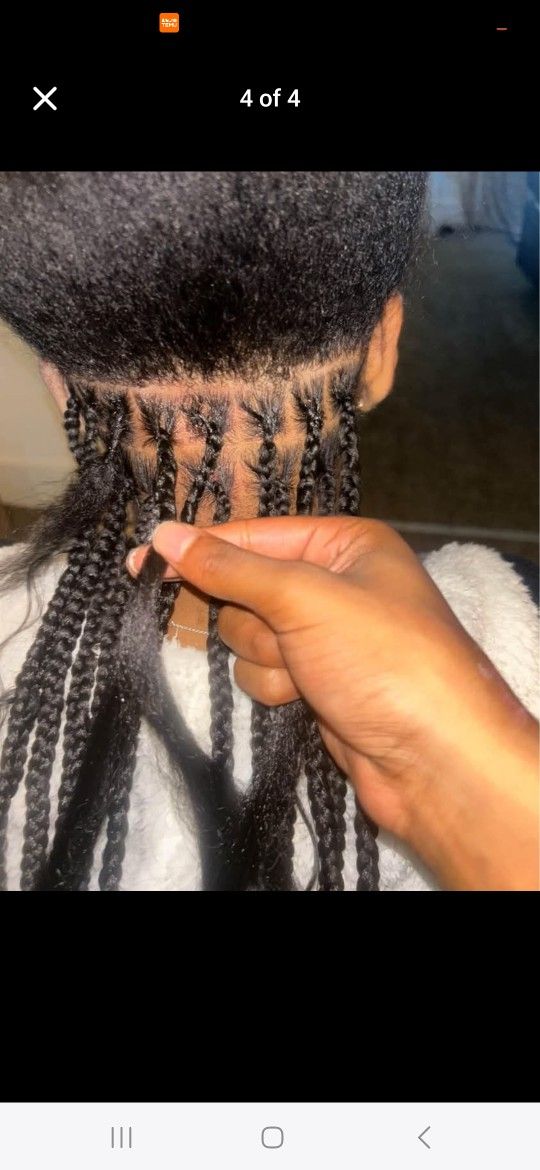 140 Knotless Braids