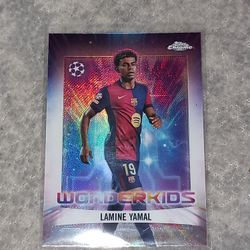 Lamine Yamal Topps Wonderkids 