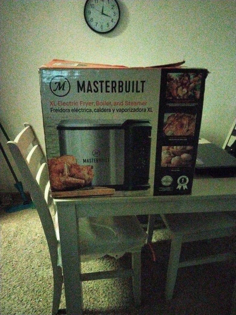 BRAND NEW MASTER BUILT 10LITER FRYER, BOILER AND STEAMER