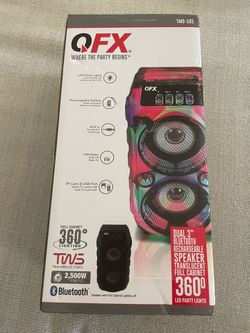 Qfx speaker