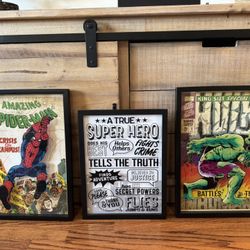 Lot Of Super Hero Decor