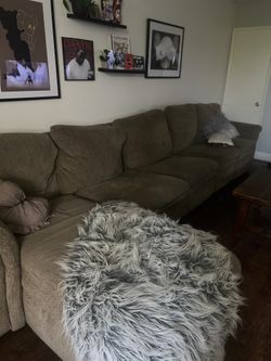 Lazy Boy “u” couch W/recliner