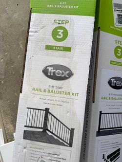 Trex handrails and stair rails