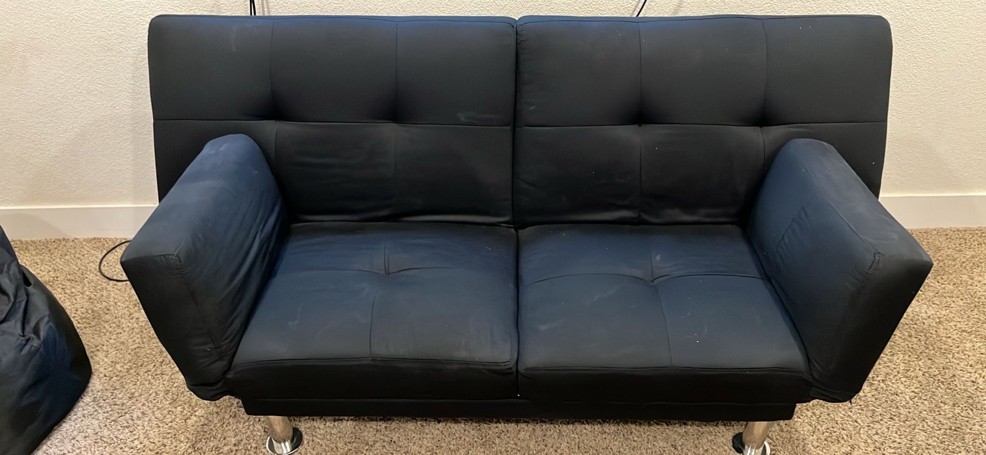 Black futon