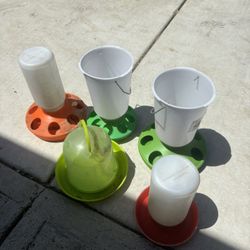 Various Chicken Feeders/waterers