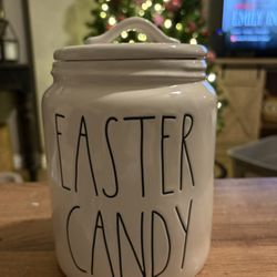 Rae Dunn Easter candy canister