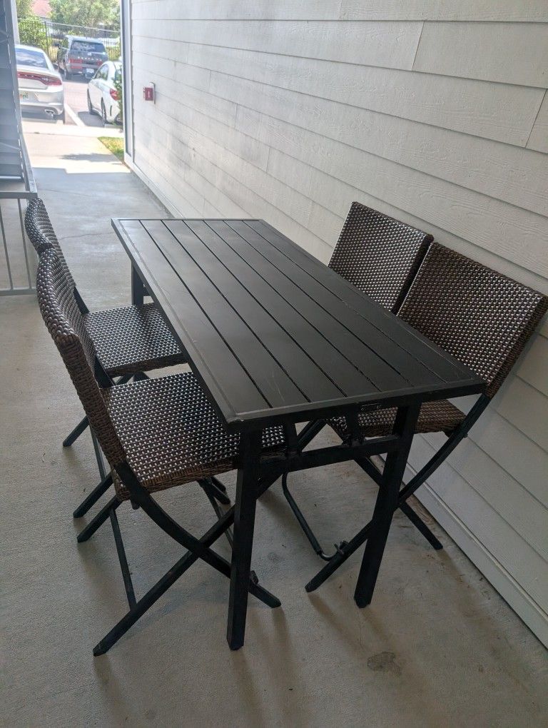 Martha Stewart Living Bar Height Table And Chairs