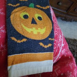 Halloween Dish Towel