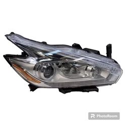 2017  2018 NISSAN MURANO RIGHT SIDE CHROME HEADLIGHT DEPO