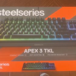 Steelseries Apex 3 TKL Gaming Keyboard 