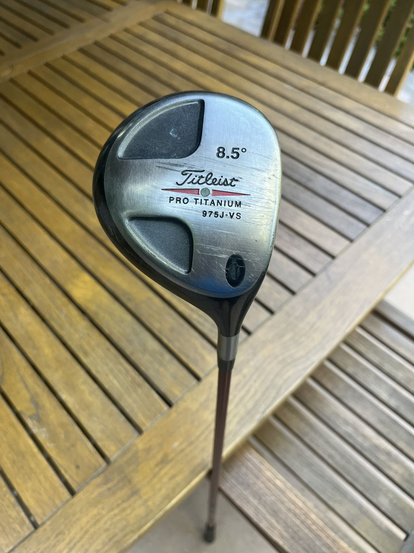 Titleist Pro Titanium 975J-VS Driver 8.5° - Red Graphite Shaft - Classic Vintage Club