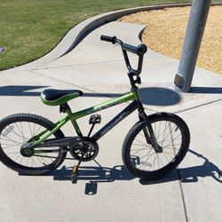 Bike, 20" Wheels (Black/ Green)