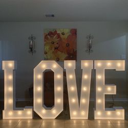 Marquee Letters 