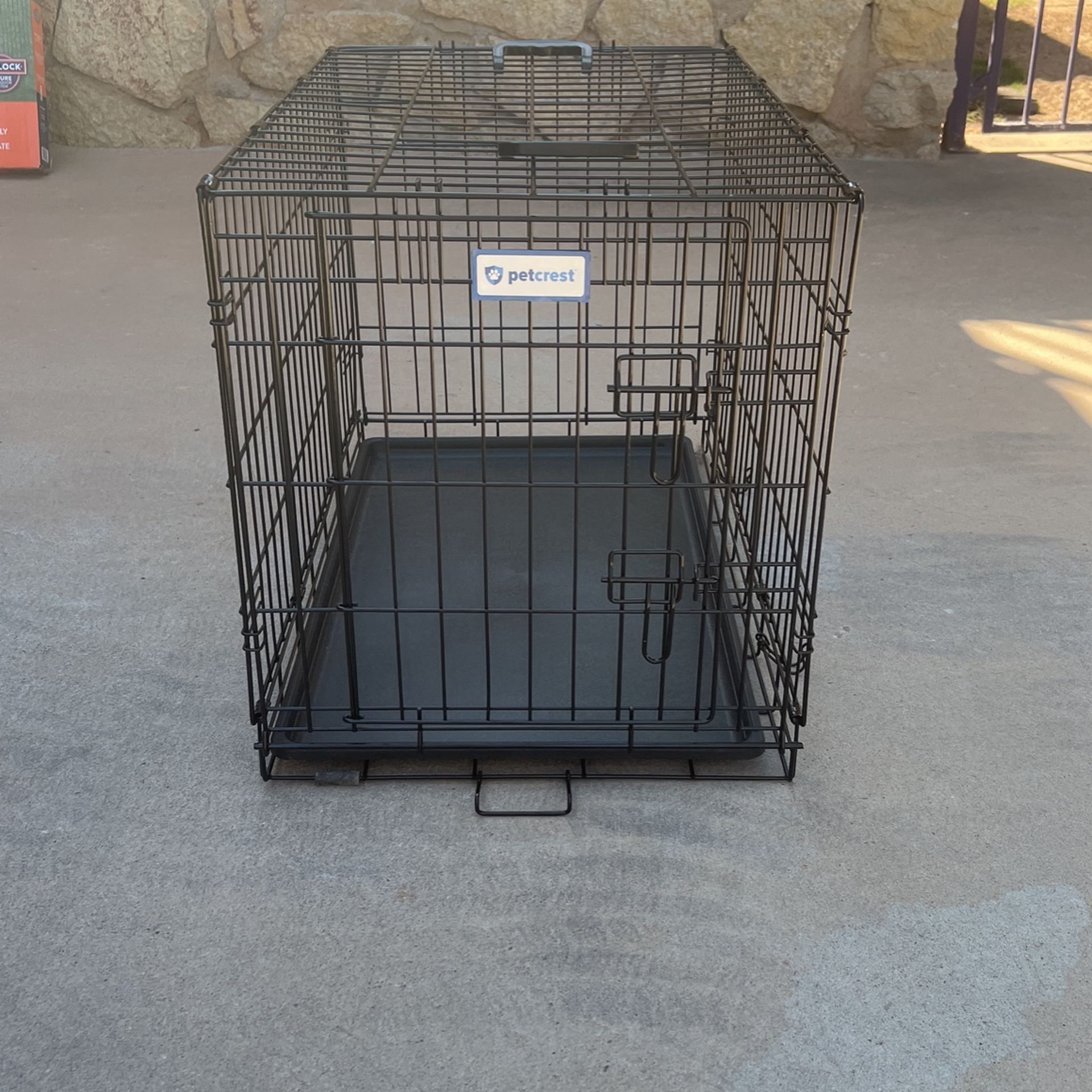 Petcrest Crate - L X W X H= 30” X 19” X 21”
