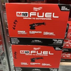 Milwaukee M18 FUEL18V Lithium-Ion Brushless Cordless 21MM DA Polisher (Tool-Only)
