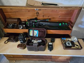 Cameras + accessories